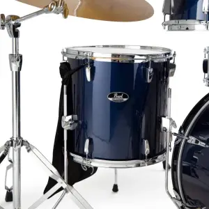 PEARL RS505BC/C743 Roadshow Royal Blue Metallic 5 Parça (20B/10T/12T/14F/14S) Aksamlı ve Sabian Zilli Akustik Davul Seti - 4