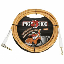 Pig Hog PCH102OCR 'orange Creme' Enstrüman Kablosu (3 Metre) - Pig Hog