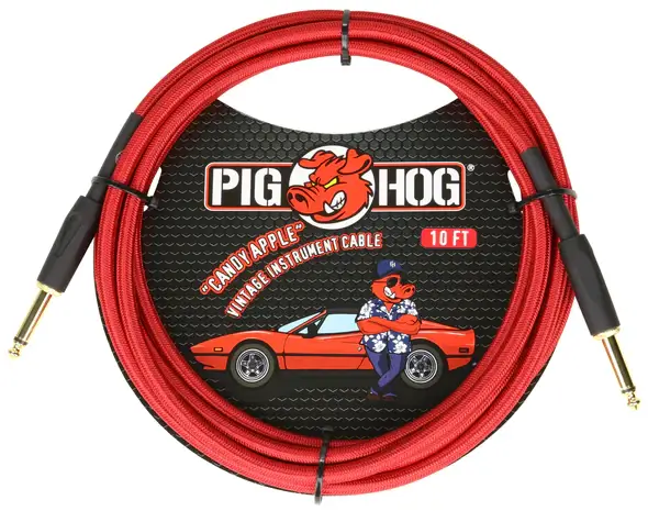Pig Hog PCH10CA 'candy Apple' Enstrüman Kablosu (3 Metre) - Pig Hog