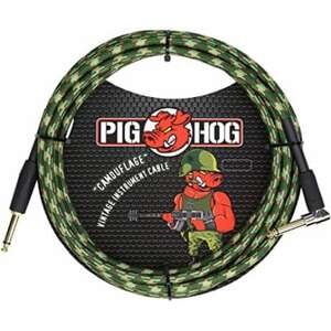 Pig Hog PCH10CFR 'camouflage' Enstrüman Kablosu (3 Metre) - 1