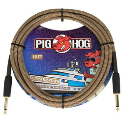 Pig Hog PCH10TBR 'tuscan Br0wn' Enstrüman Kablosu (3 Metre) - Pig Hog