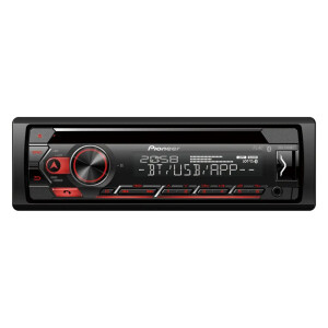 Pioneer DEH-S420BT 1-DIN CD Teyp, Bluetooth, USB, Pioneer Smart Sync, Apple ve Android Uyumlu - Pioneer