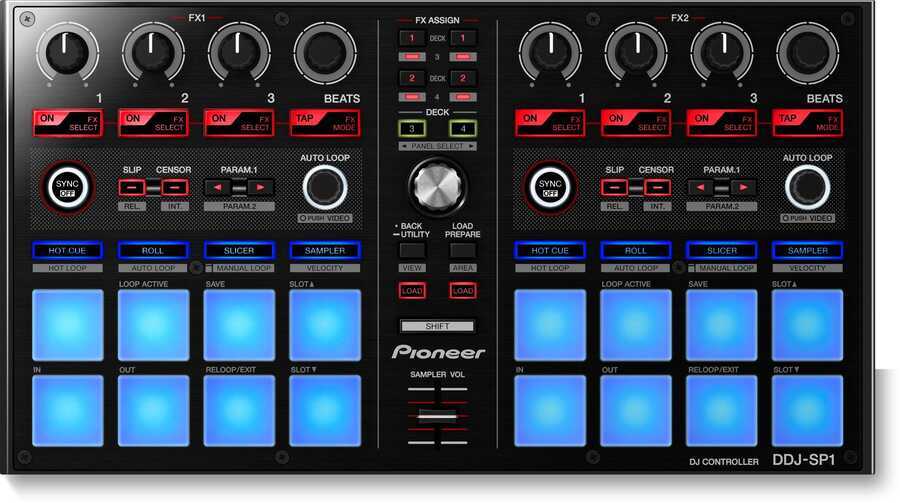 Pioneer DJ - Pioneer DJ DDJ-SP1 DJ Serato Midi Controller
