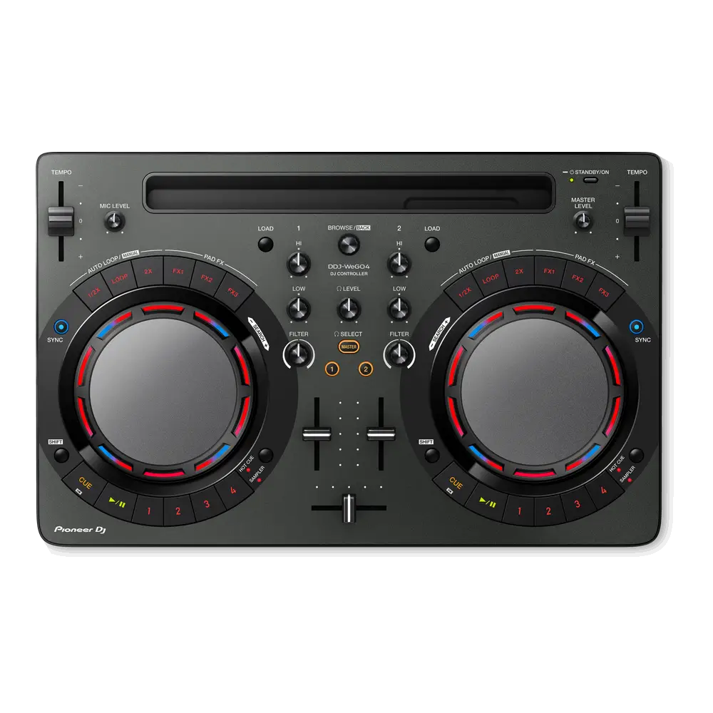 Pioneer DJ DDJ-WeGO4-K DJ Controller - 1