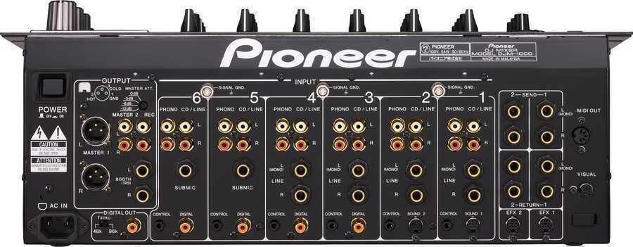 Pioneer DJ DJM-1000 6 Kanal DJ Mikseri
