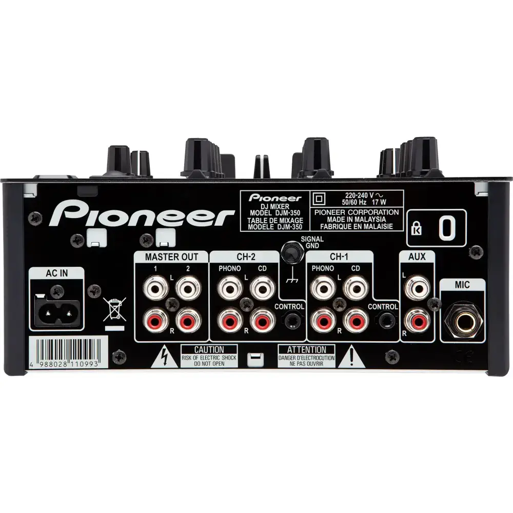Pioneer DJ DJM-350 2 Kanal Efektli Dj Mikseri - 3