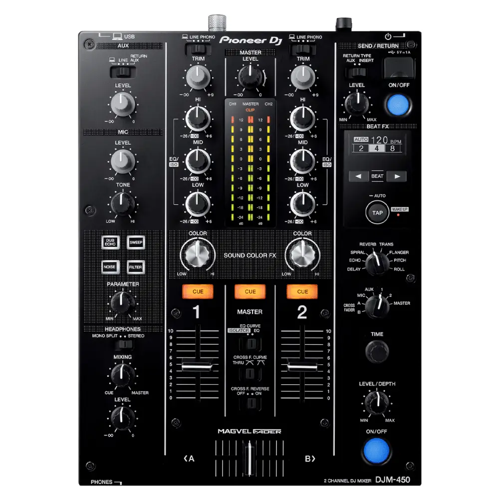 Pioneer DJ DJM-450 2 Kanal Rekordbox DVS DJ Mikser - 1