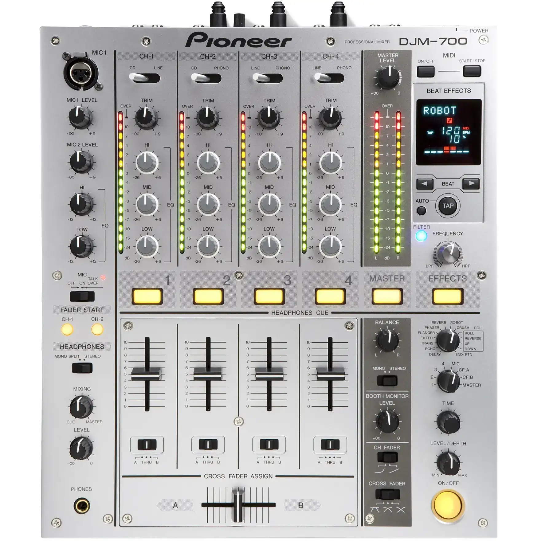 Pioneer DJ - Pioneer DJ DJM-700 S Efektli DJ Mikseri