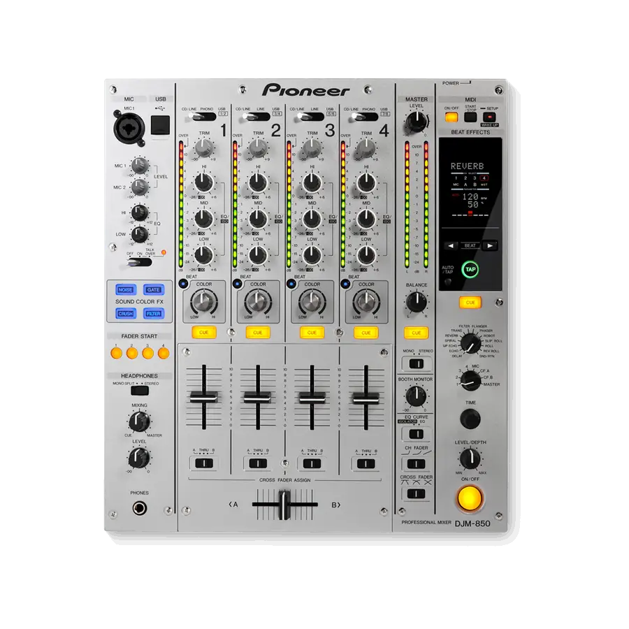 Pioneer DJ DJM-850 S 4 Kanal DJ Mikseri - 1