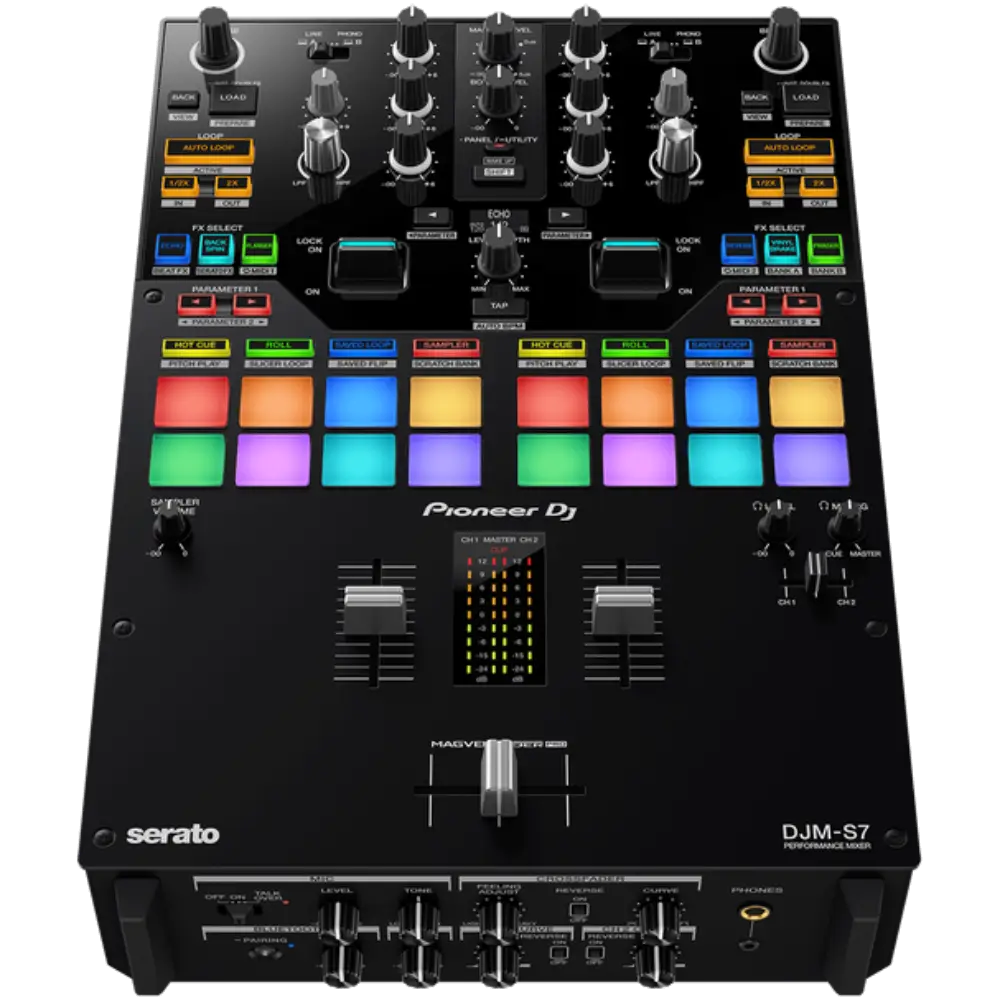 Pioneer DJ DJM-S7 2 Kanal DJ Scratch Mixer - 2