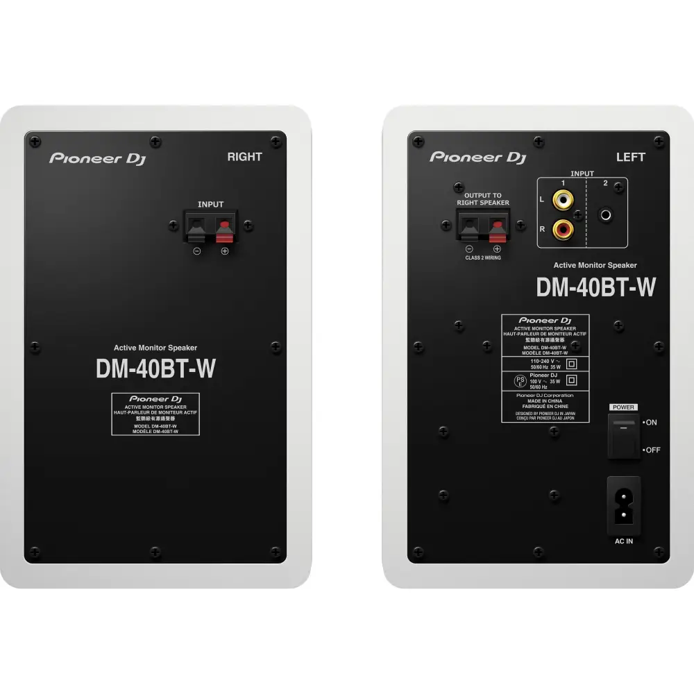 Pioneer DJ DM-40BT-W 4'' Bluetoothlu Referans Monitörü - 3