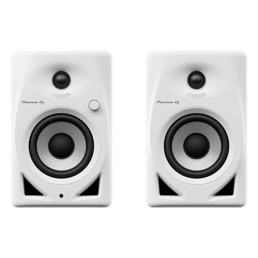 Pioneer DJ DM-40D 4 inch DJ Referans Monitör (Beyaz) - 1