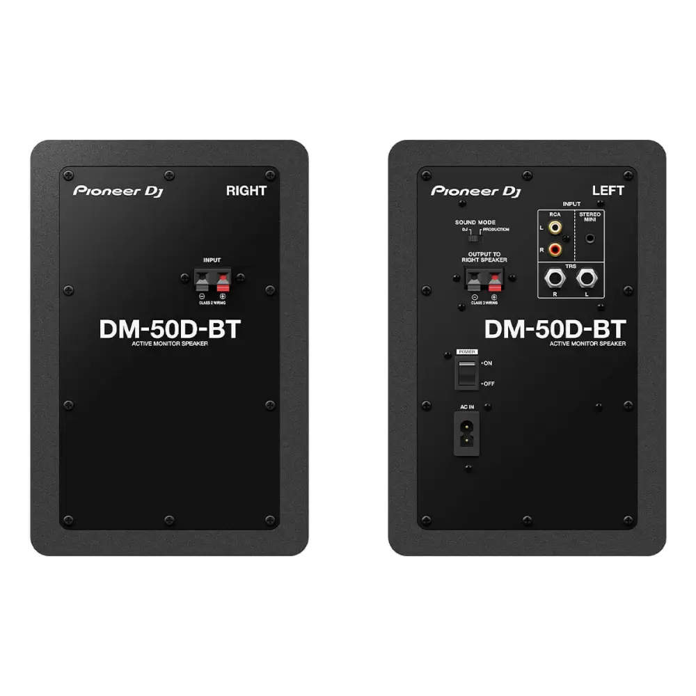 Pioneer DJ DM-50D-BT 5 inch DJ Referans Monitör (Beyaz) - 2