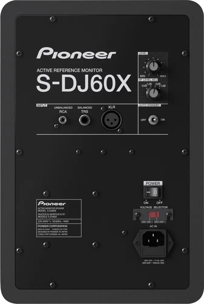 Pioneer DJ S-DJ60X 6'' Aktif Referans Hoparlör (Tek) - 3