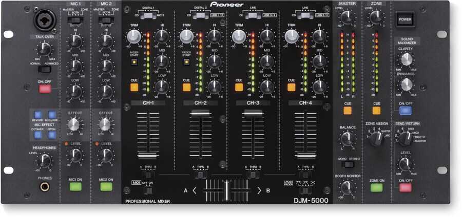 Pioneer DJ - Pioneer DJM-5000 4 Kanallı Profesyonel Mobil DJ Mikser