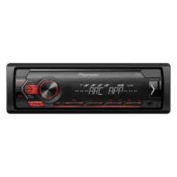 Pioneer MVH-S120UB 1-DIN Oto Teyp, Kırmızı Aydınlatma, USB, Android Uyumlu - 1