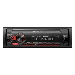 Pioneer MVH-S320BT 1-DIN Oto Teyp, Bluetooth, Kırmızı Aydınlatma, USB, Android Uyumlu - 1