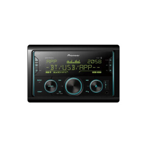 Pioneer MVH-S620BT 2-DIN Oto Teyp, Bluetooth, Renkli Aydınlatma, USB, Pioneer Smart Sync, Apple ve Android Uyumlu - Pioneer