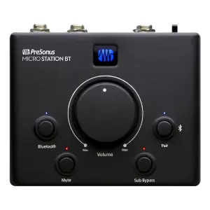 PreSonus MicroStation BT 2.1 Bluetooth Bağlantılı Monitör Kontrolcü - 2