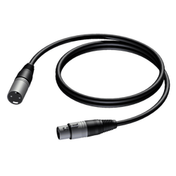 Procab CAB901/10 Dişi XLR’dan erkek XLR’a 10 Metre Mikrofon Kablosu - Procab