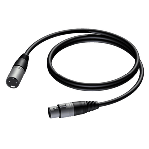 Procab CAB901/10 Dişi XLR’dan erkek XLR’a 10 Metre Mikrofon Kablosu - 1