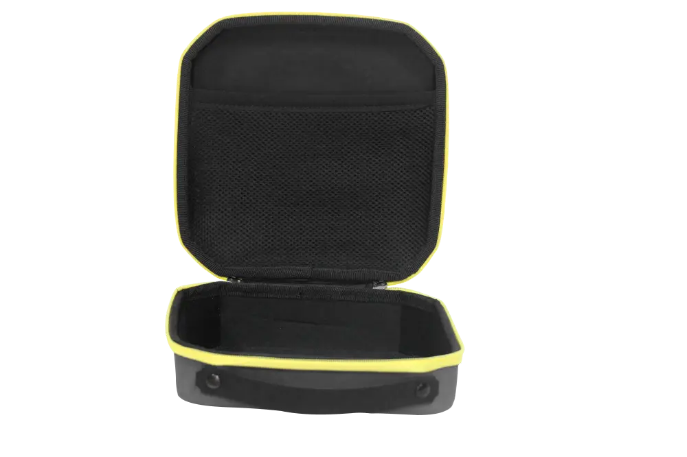 PROCASE Proform Serisi Gri/Siyah (Sarı Fermuar) Kulaklık Çantası - 4