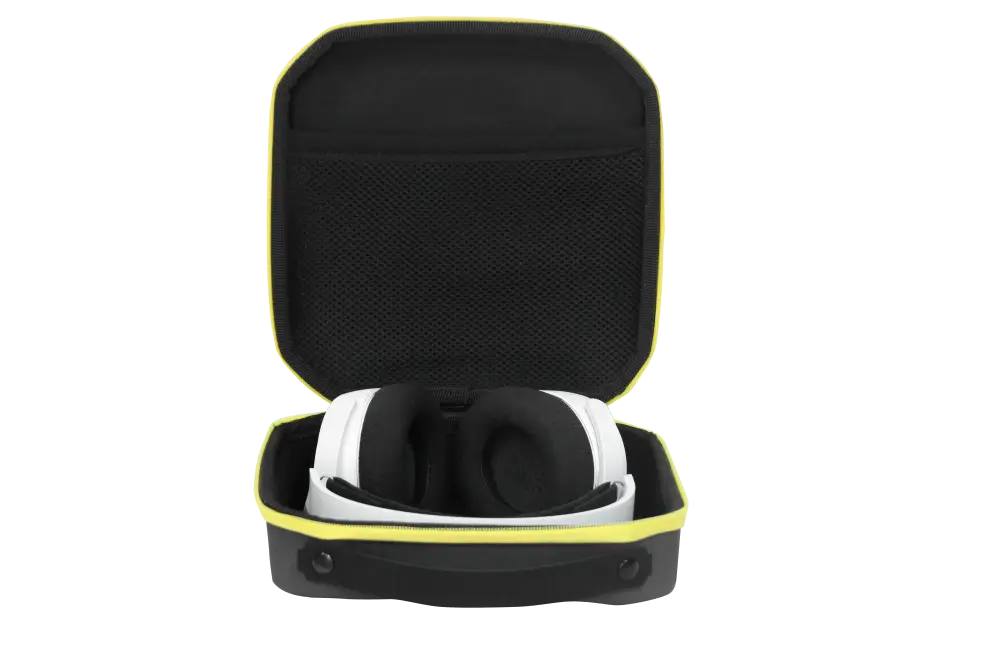 PROCASE Proform Serisi Gri/Siyah (Sarı Fermuar) Kulaklık Çantası - 5