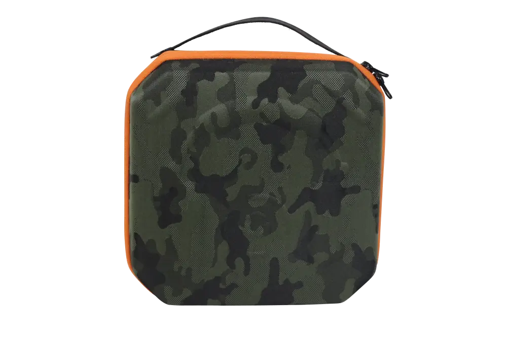 PROCASE Proform Serisi Siyah/Kamuflaj (Turuncu Fermuar) Kulaklık Çantası - 3