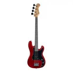 Prodipe PB Junior RA Candy Red Elektro Bas Gitar (3/4 Boy - Prodipe