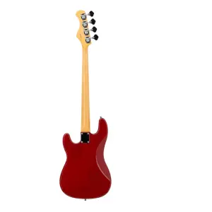 Prodipe PJ90 MA Alder Trans Red 4 Telli Elektro Bas Gitar - 2
