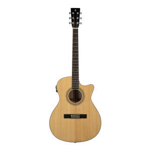 Prodipe Primera SA150 CEQ Solid Top Grand Auditorium Elektro Akustik Gitar - 1