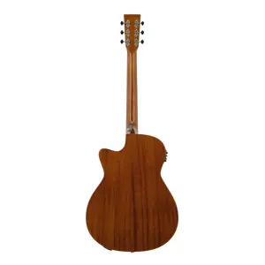 Prodipe Primera SA250 CEQ All Solid Grand Auditorium Elektro Akustik Gitar - 2