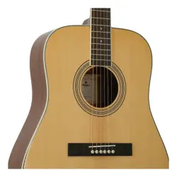 Prodipe Primera SD150 Dreadnought Solid Top Akustik Gitar - 4