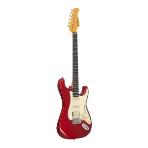 Prodipe ST83 RA Candy Red Elektro Gitar - 2