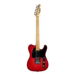 Prodipe TC90 Alder Trans Red Elektro Gitar - 1