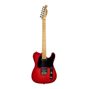 Prodipe TC90 Alder Trans Red Elektro Gitar - Prodipe