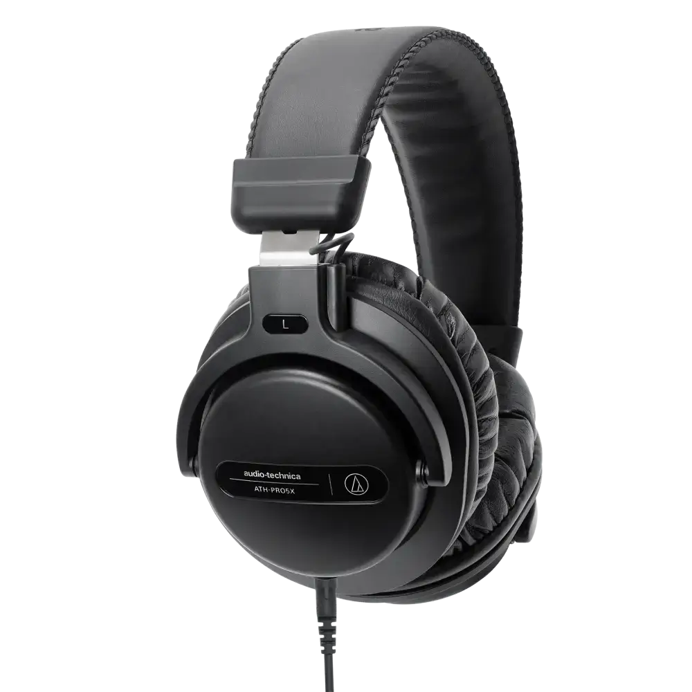 Audio Technica ATH-PRO5xBK Professional Over-Ear DJ Monitor Headphones - 1