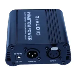 R+ AUDIO PS-48 Tek Kanallı Phantom Güç Kaynağı - 2