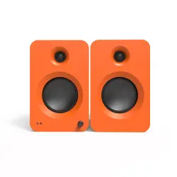 Ren | 200W 5'' Aktif Kitaplık Hoparlörleri | Mat Turuncu, Çift - 3