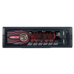 Roadstar RDM-422BT Bluetooth Mekanizmasız Oto Teyp, 2xUSB ve Multi Color Ekran (7 Renk) - Roadstar