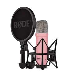 RODE NT1 Signature Serisi Stüdyo Kondenser Mikrofonu (Pembe) - 1