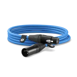 RODE Premium XLR Kablo - 3 metre (Mavi) - RODE