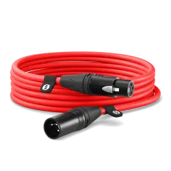 RODE Premium XLR Kablo - 6 metre (Kırmızı) - RODE