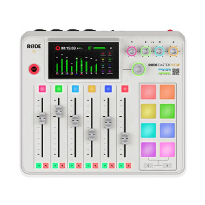 RODE RODECaster Pro II Entegre Ses Prodüksiyon Stüdyosu (Beyaz) - RODE