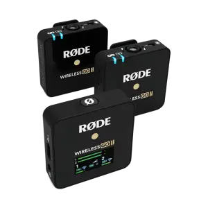 RODE Wireless GO II Çift Kompakt Dijital Kablosuz Mikrofon Sistemi - 1