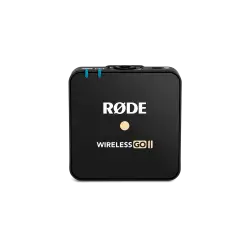 RODE Wireless GO II TX Kablosuz GO II Sistemi için Verici/Kaydedici (Siyah) - RODE