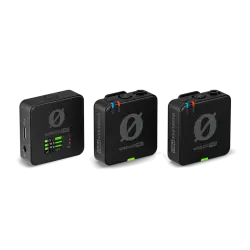 RODE Wireless PRO 2 Kişilik Klipsli Kablosuz Mikrofon Sistemi/Laveyerli Kayıt Cihazı - RODE