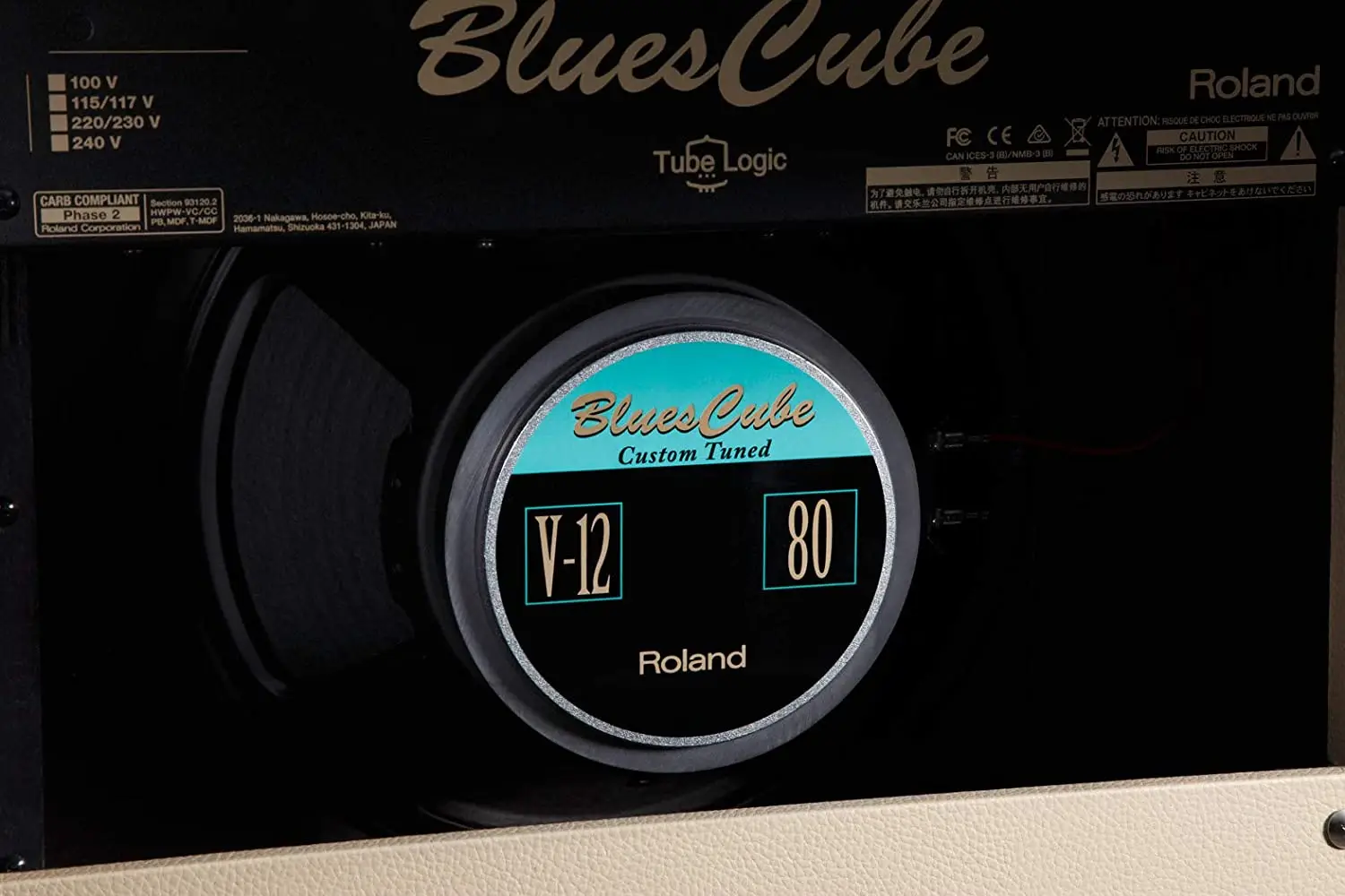 Roland BC-HOT-VB Blues Cube Hot 30W 1x12 Combo Vintage Blond Elektro Gitar Amfisi - 5