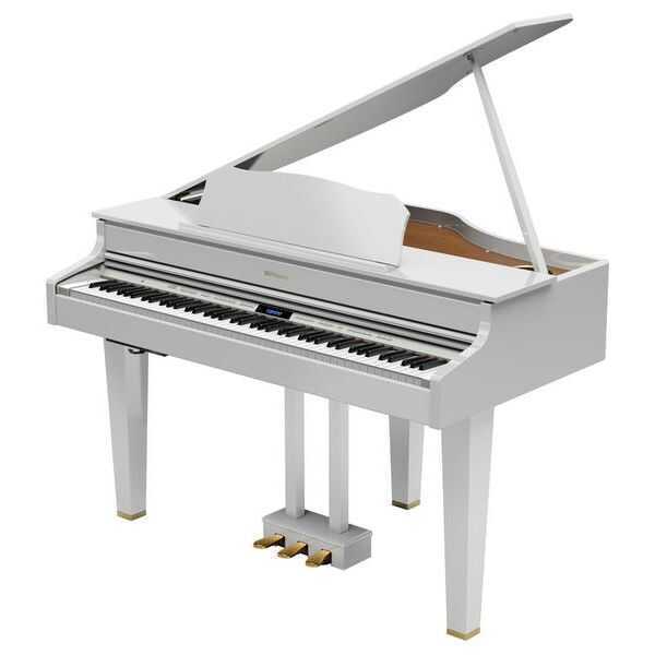 Roland GP607-PW Parlak Beyaz Mini Kuyruklu Dijital Piyano