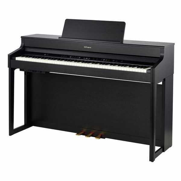 Roland - Roland HP702-CH Mat Siyah Dijital Duvar Piyano (Tabure & Kulaklık Hediyeli)